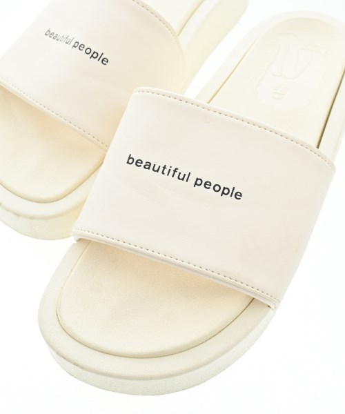 beautiful people（ビューティフルピープル）サンダル 白 サイズ:9(27cm位) メンズ/2200678510094