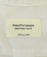 beautiful people（ビューティフルピープル）カジュアルシャツ 白 サイズ:38(M位) メンズ/2200690242294