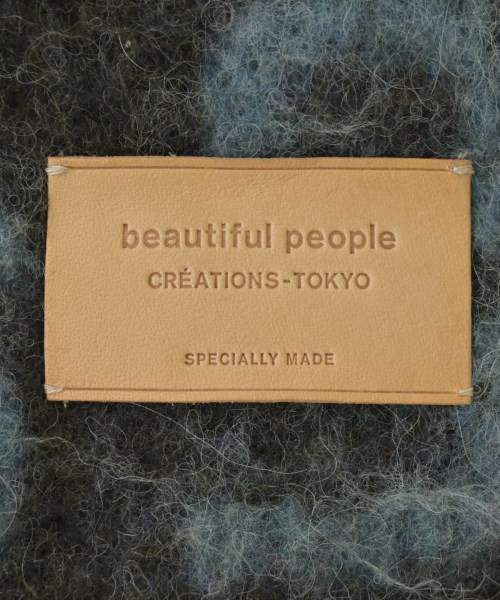 beautiful people（ビューティフルピープル）マフラー グレー サイズ:- メンズ/2200698872257