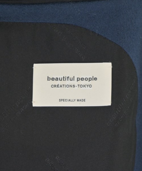 beautiful people（ビューティフルピープル）チェスターコート 紺 サイズ:190(L位) メンズ/2200701362027
