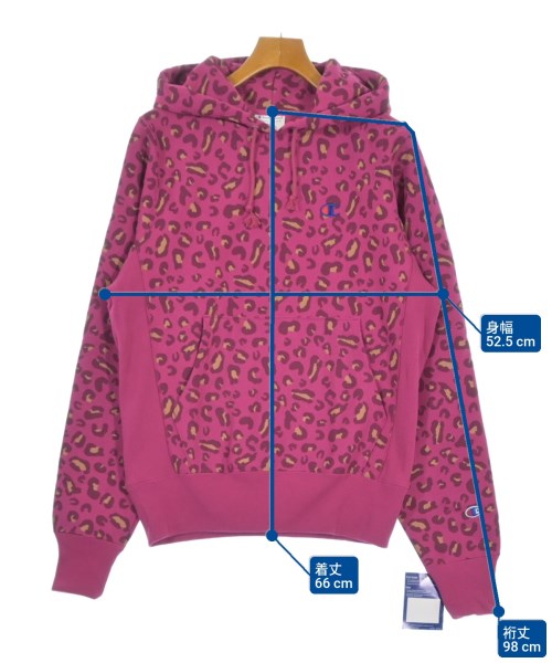 CHAMPION（チャンピオン）パーカー ピンク サイズ:S メンズ/2200647996133