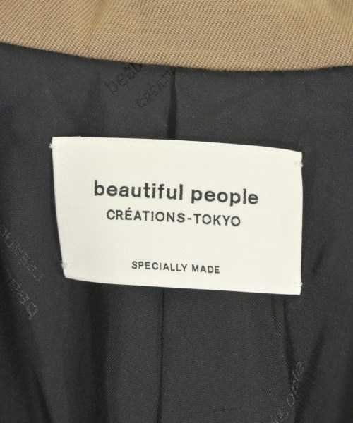 beautiful people（ビューティフルピープル）テーラードジャケット ベージュ サイズ:42(L位) メンズ/2200711947184