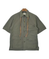 beautiful people（ビューティフルピープル）カジュアルシャツ カーキ サイズ:36(S位) メンズ/2200632288038