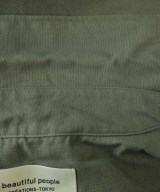 beautiful people（ビューティフルピープル）カジュアルシャツ カーキ サイズ:36(S位) メンズ/2200632288038