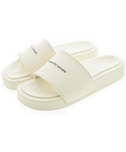 beautiful people(ビューティフルピープル)サンダル 白 サイズ:-(26.5cm位)/2200638557169