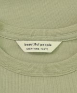 beautiful people（ビューティフルピープル）Tシャツ・カットソー カーキ サイズ:40(M位) メンズ/2200701144111