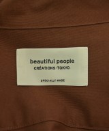 beautiful people（ビューティフルピープル）カジュアルシャツ 茶 サイズ:F メンズ/2200705261364