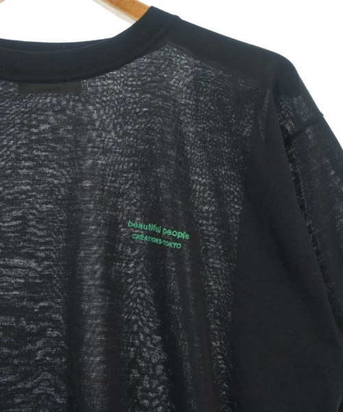 beautiful people（ビューティフルピープル）Tシャツ・カットソー 黒 サイズ:42(M位) メンズ/2200703719058