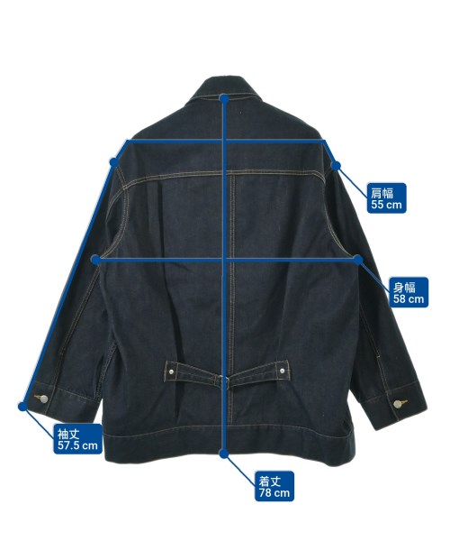 beautiful people（ビューティフルピープル）デニムジャケット 紺 サイズ:40(M位) メンズ/2200660622019