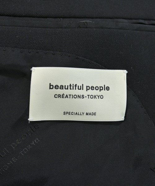 beautiful people（ビューティフルピープル）ジャケット 黒 サイズ:40(XL位) メンズ/2200664242015