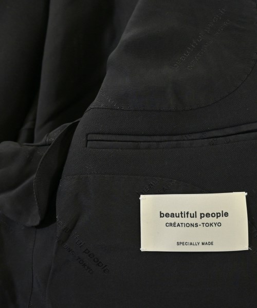 beautiful people（ビューティフルピープル）ジャケット 黒 サイズ:40(XL位) メンズ/2200664242015