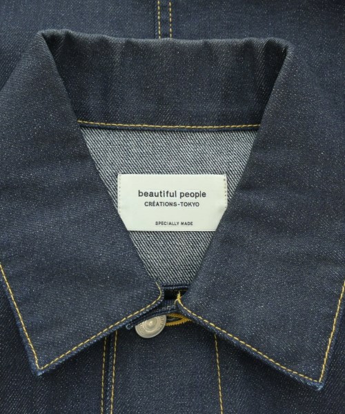 beautiful people（ビューティフルピープル）デニムジャケット 紺 サイズ:38(M位) メンズ/2200664424039