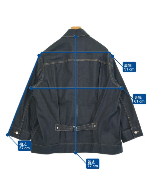 beautiful people（ビューティフルピープル）デニムジャケット 紺 サイズ:38(M位) メンズ/2200664424039