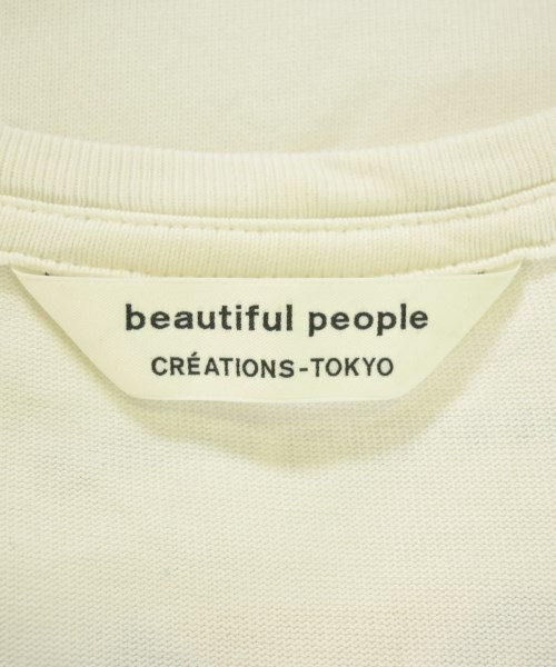beautiful people（ビューティフルピープル）Tシャツ・カットソー 白 サイズ:-(M位) メンズ/2200732319021