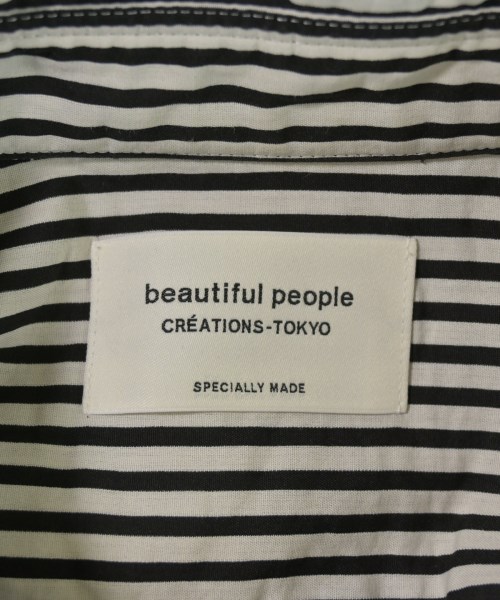 beautiful people（ビューティフルピープル）カジュアルシャツ 黒 サイズ:42(L位) メンズ/2200726998041