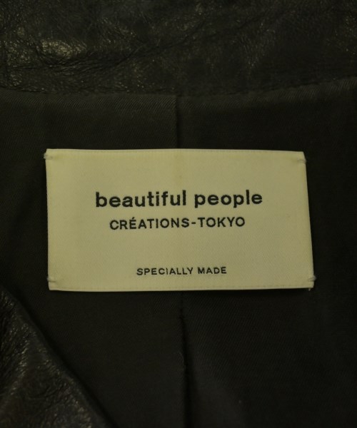beautiful people（ビューティフルピープル）ライダース 黒 サイズ:150(M位) メンズ/2200715494127