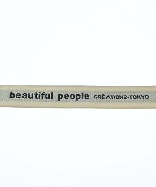 beautiful people（ビューティフルピープル）ベルト 白 サイズ:F メンズ/2200722898055