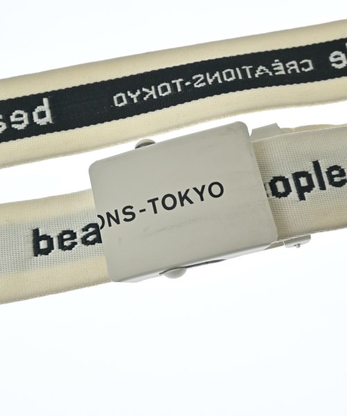 beautiful people（ビューティフルピープル）ベルト 白 サイズ:F メンズ/2200722898055