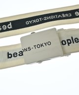 beautiful people（ビューティフルピープル）ベルト 白 サイズ:F メンズ/2200722898055