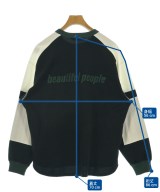 beautiful people（ビューティフルピープル）スウェット 黒 サイズ:38(XL位) メンズ/2200726840067