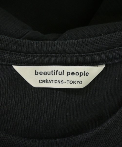 beautiful people（ビューティフルピープル）Tシャツ・カットソー 黒 サイズ:-(L位) メンズ/2200684353128