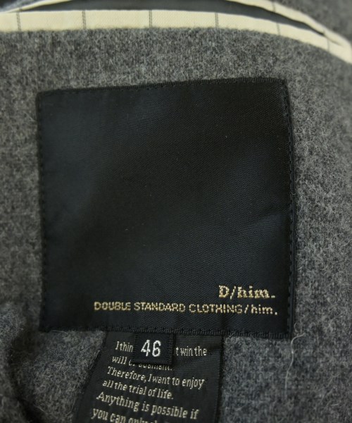 DOUBLE STANDARD CLOTHING（ダブルスタンダードクロージング）カジュアルジャケット グレー サイズ:46(M位) メンズ/2200638378023