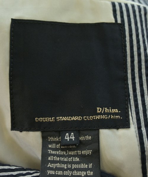 DOUBLE STANDARD CLOTHING（ダブルスタンダードクロージング）ジャケット 黒 サイズ:44(S位) メンズ/2200638378030
