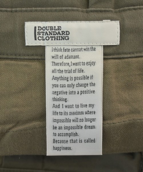 DOUBLE STANDARD CLOTHING（ダブルスタンダードクロージング）カーゴパンツ カーキ サイズ:36(XS位) メンズ/2200627511141