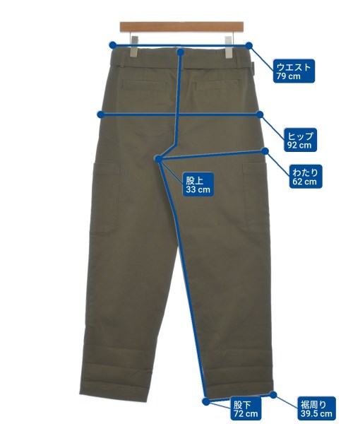 DOUBLE STANDARD CLOTHING（ダブルスタンダードクロージング）カーゴパンツ カーキ サイズ:36(XS位) メンズ/2200627511141