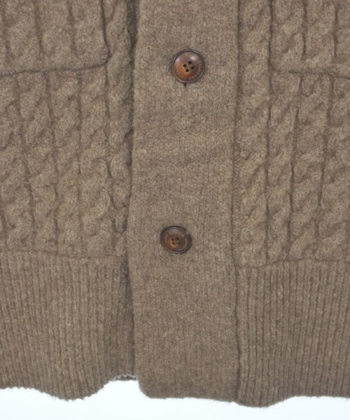 DOUBLE STANDARD CLOTHING（ダブルスタンダードクロージング）カーディガン 茶 サイズ:46(M位) メンズ/2200614837049