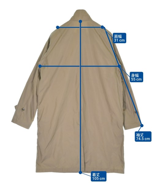 DOUBLE STANDARD CLOTHING（ダブルスタンダードクロージング）コート ベージュ サイズ:50(XL位) メンズ/2200661625293
