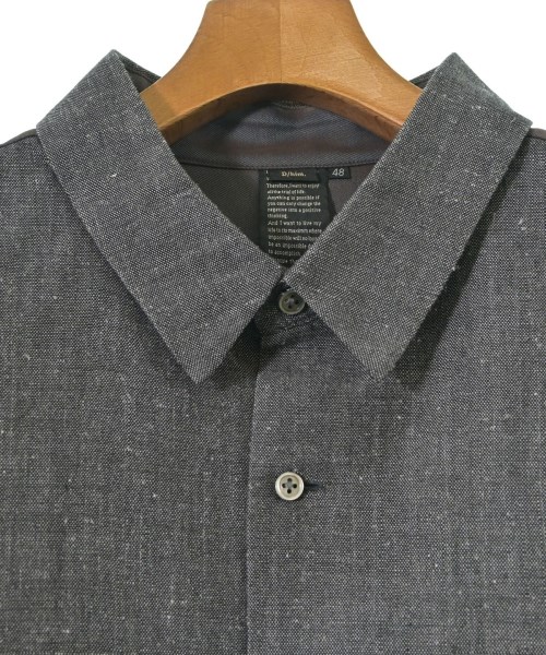 DOUBLE STANDARD CLOTHING（ダブルスタンダードクロージング）カジュアルシャツ グレー サイズ:48(XXL位) メンズ/2200661625446