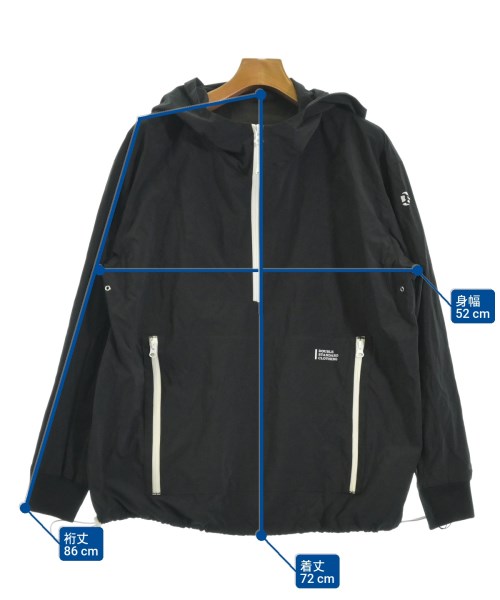 DOUBLE STANDARD CLOTHING（ダブルスタンダードクロージング）マウンテンパーカー 黒 サイズ:46(M位) メンズ/2200668979092