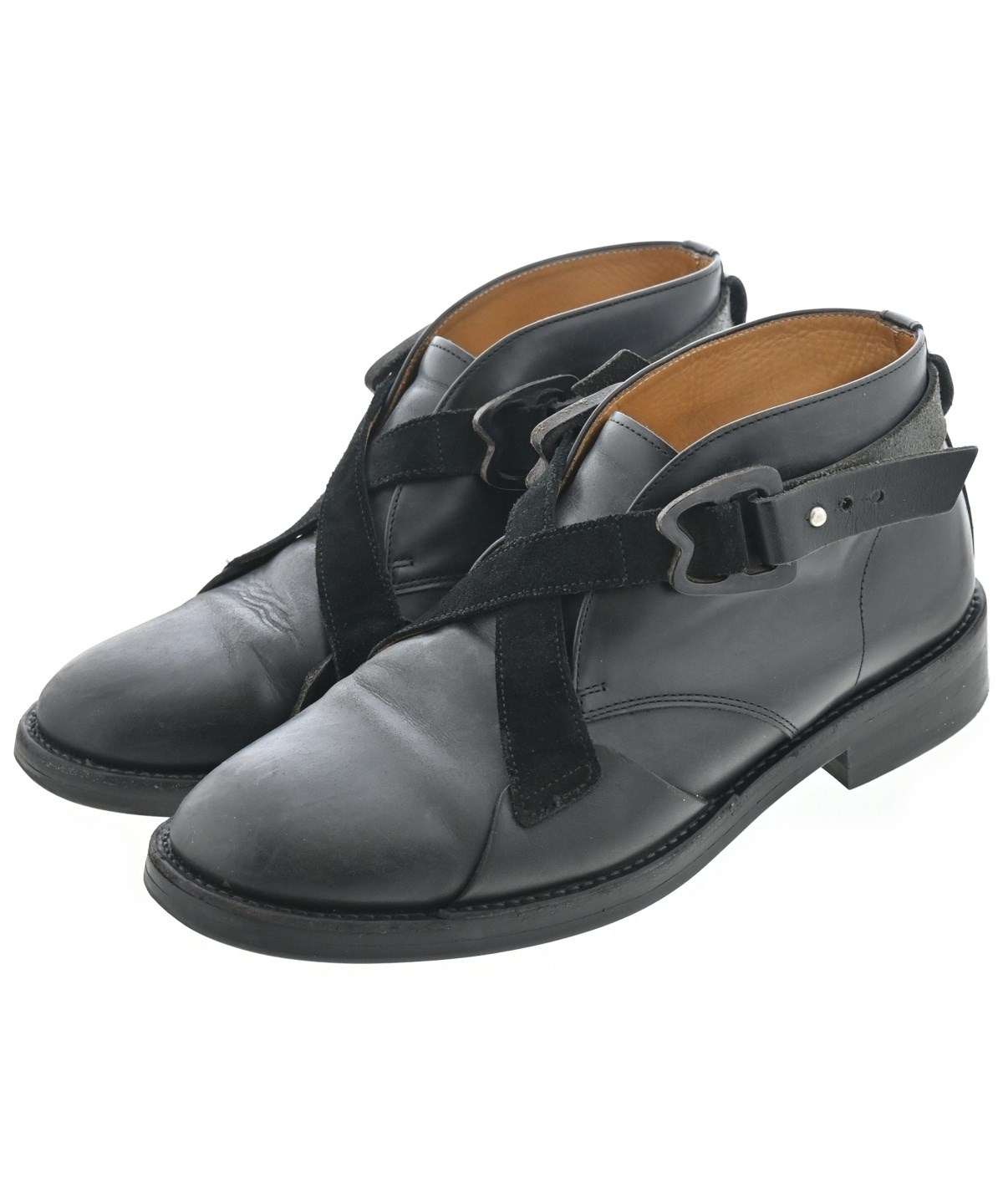 Hender Scheme エンダースキーマー シューズ（その他） 26cm 黒 【古着】【中古】 Hender Scheme（エンダースキーマー）ブーツ 黒 サイズ:5(27.5cm位