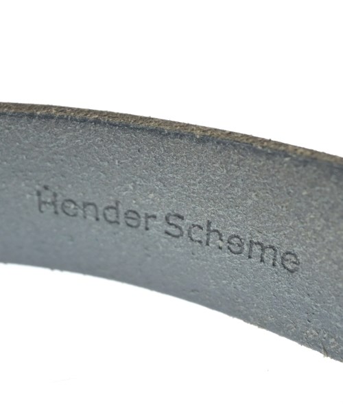 Hender Scheme（エンダースキーマー）ベルト 黒 サイズ:- メンズ/2200736154062