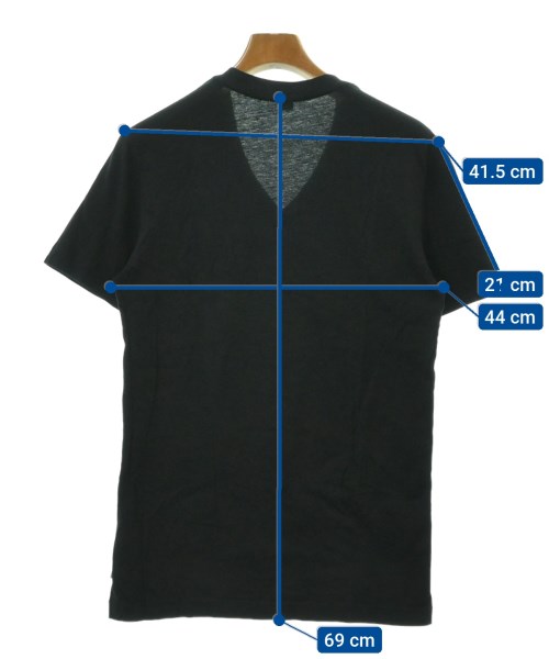 JAMES PERSE（ジェームスパース）Tシャツ・カットソー 黒 サイズ:0(XS位) メンズ/2200487441022