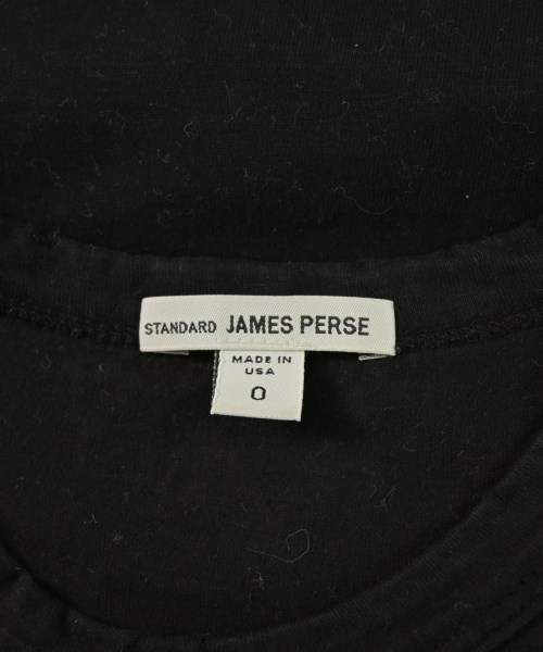 JAMES PERSE（ジェームスパース）Tシャツ・カットソー 黒 サイズ:0(S位) メンズ/2200639631165
