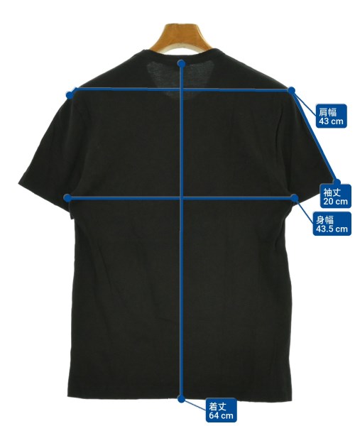 JAMES PERSE（ジェームスパース）Tシャツ・カットソー 黒 サイズ:0(S位) メンズ/2200639631165