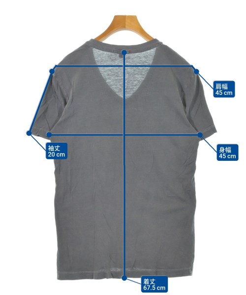 JAMES PERSE（ジェームスパース）Tシャツ・カットソー グレー サイズ:0(S位) メンズ/2200626834081