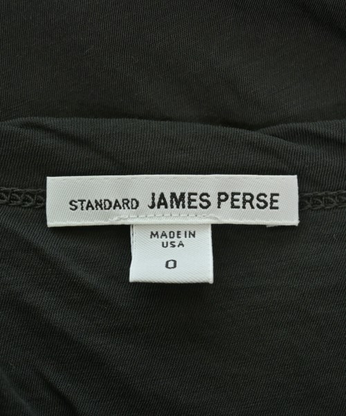 JAMES PERSE（ジェームスパース）Tシャツ・カットソー 黒 サイズ:0(S位) メンズ/2200628297167