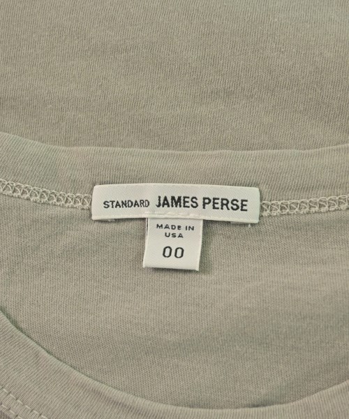 JAMES PERSE（ジェームスパース）Tシャツ・カットソー グレー サイズ:0(S位) メンズ/2200629592025