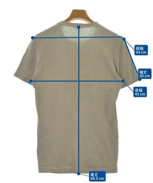 JAMES PERSE（ジェームスパース）Tシャツ・カットソー グレー サイズ:0(S位) メンズ/2200629592025