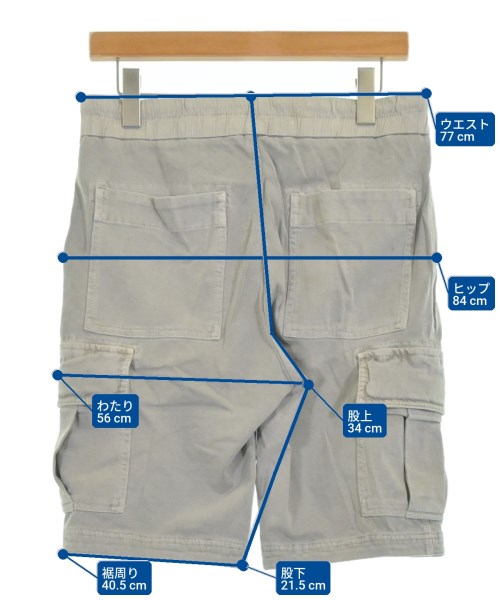 JAMES PERSE（ジェームスパース）ショートパンツ グレー サイズ:0(S位) メンズ/2200678975466