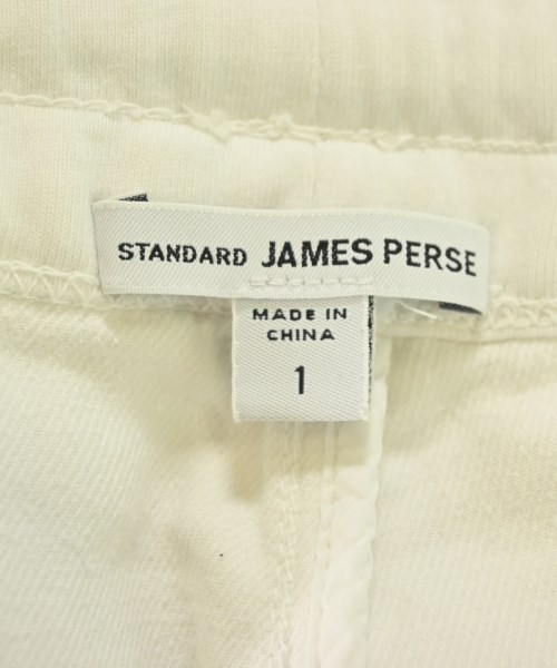 JAMES PERSE（ジェームスパース）スウェットパンツ 白 サイズ:1(M位) メンズ/2200680407047