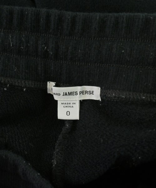 JAMES PERSE（ジェームスパース）スウェットパンツ 黒 サイズ:0(S位) メンズ/2200692097649