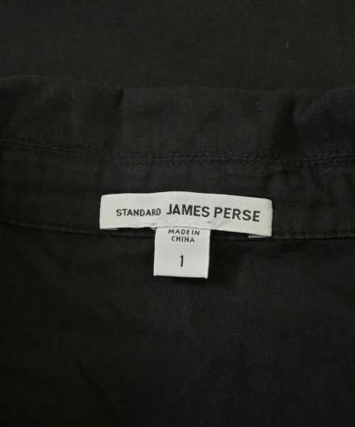 JAMES PERSE（ジェームスパース）カジュアルシャツ 黒 サイズ:1(M位) メンズ/2200700219018