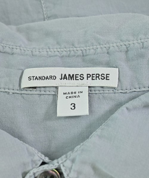 JAMES PERSE（ジェームスパース）カジュアルシャツ 青 サイズ:3(XL位) メンズ/2200709122036