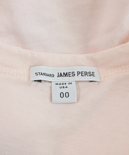JAMES PERSE（ジェームスパース）Tシャツ・カットソー ピンク サイズ:00(XXS位) メンズ/2200713214017