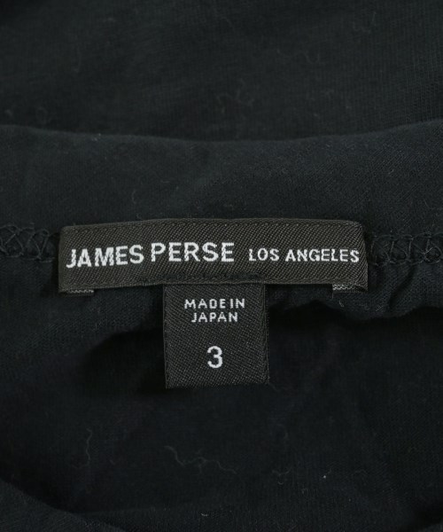 JAMES PERSE（ジェームスパース）Tシャツ・カットソー 黒 サイズ:3(XL位) メンズ/2200714280141