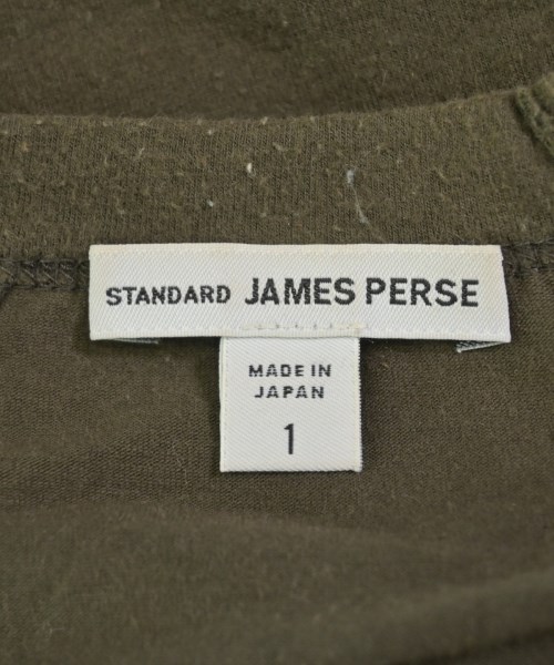 JAMES PERSE（ジェームスパース）Tシャツ・カットソー カーキ サイズ:1(M位) メンズ/2200714280189